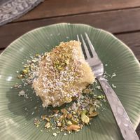 kleines Dessert (Zitronenkuchen)  at Hinterhofküche in Linz