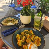 Essen auf dem Freisitz at Kibinas in Leipzig