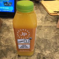 Fresh squeezed orange juice it’s amazing :) at Juice Press - Lower East Side in New York City