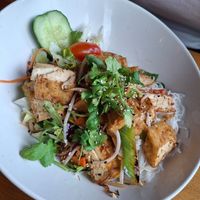 Bun Bo Nam Bo with Tofu at Viet Nam & Sushi Bar F-Hain  in Berlin