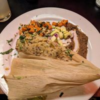 Vegan hemp tamales at Cup Cafe in Tucson