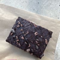 Vegan brownie  at Cup Cafe in Tucson