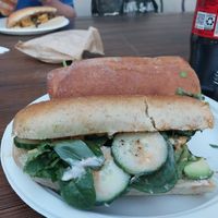 Vegan goddess at Earth Served  in Stockton