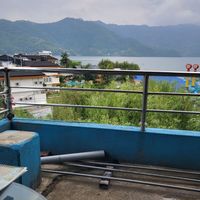 Vue d'en haut at Wall Street Cafe & Bar in Pokhara