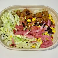 Small soya chilli bowl with coriander rice  at Tortilla - Circle Mall in Dubai