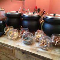 soup and nut bar at La Reverie in Ravenna