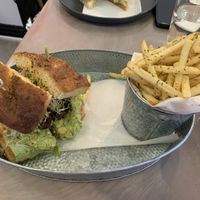   at NYC Vegan Bistro in Brooklyn