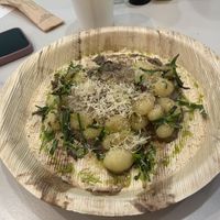 Vegan Gnocchi Truffle Mushroom    at Social Llama Cafe in Toronto