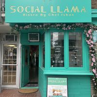   at Social Llama Cafe in Toronto