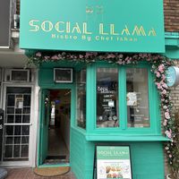  at Social Llama Cafe in Toronto