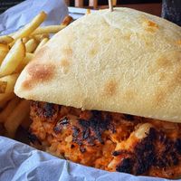 Vegan burger   at Hilo Burger Joint  in Hilo