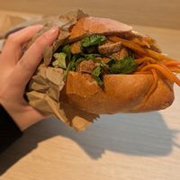 Tofu banh mi at Mê Bánh Mì in Parramatta