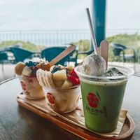 Sehr zu empfehlen!  at MIKI Bowls - ミキボウル in Onna