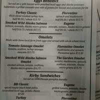 Brunch with vegan eggs and non dairy at LUNCH Cafe and Eatery in Fairbanks