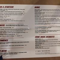 Menu 1 at The Beehive in Montpellier