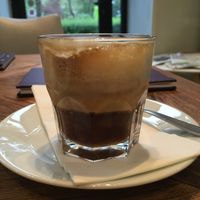 Cappuccino  at Deli Bluem in Vienna