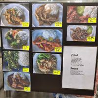 Assorted vegan rice at Vegetarian Ah Gui - 啊貴素食 in Kuching