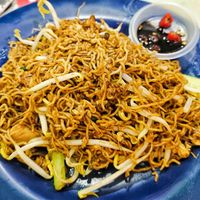 Fried kolo mee at Vegetarian Ah Gui - 啊貴素食 in Kuching
