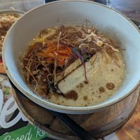 Tonkotsu ramen 😋 at Ippudo V in West Hollywood