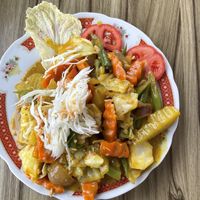 vegetable curry  at Bro Zone in Banaue