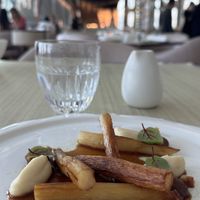 Grilled Parsnip  at La Dame de Pic in Dubai