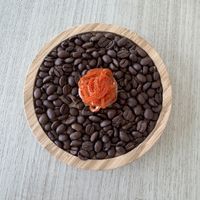 Carrot, taste starter  at La Dame de Pic in Dubai