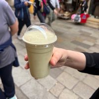 Pistachio shake at Gelato Fantasy Rialto in Venice