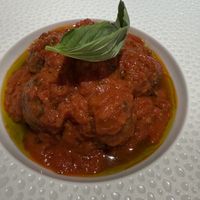 No meat balls  at Linfa da Visionnaire - Piazza Cavour in Milan