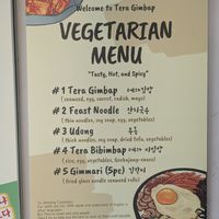  at Tera Gimbap in Seoul