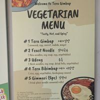  at Tera Gimbap in Seoul