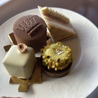 Little cakes  at The Rubens at the Palace  in South West London