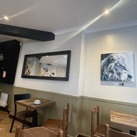 Inside  at Art Cafe in Oxford