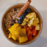 Smoothie bowl at Zenith Cafe in Ao Nang