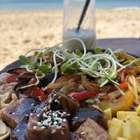 Mushroom Tofu  at Zenith Cafe in Ao Nang