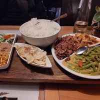 Vegan rijsttafel 1/2 at Toko Frederik in The Hague