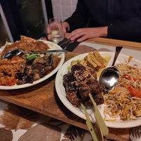 Vegan rijsttafel 2/2 at Toko Frederik in The Hague