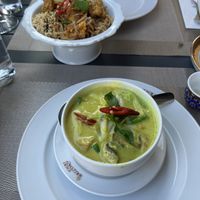 Thai green curry   at Thai Balcony in Bath