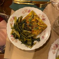 Farifrittata con zucchine e cicoria at Naturerberia in Sesto San Giovanni