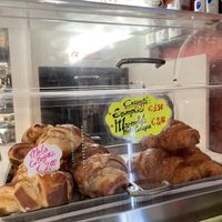 Vegan croissants  at Pasticceria Fiorelli in Sperlonga