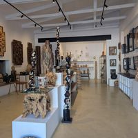 The gallery at Art of Compassion in Greyton