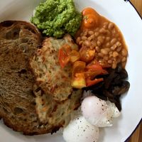 yummy brekkie at Foodstory Cafe in Aberdeen