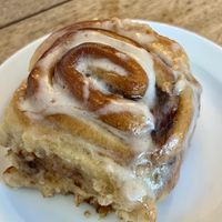 Cinnamon bun   at Foodstory Cafe in Aberdeen