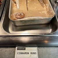 Cinnamon bun  at Foodstory Cafe in Aberdeen