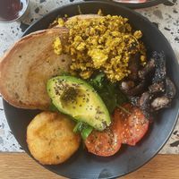 Vegan breakfast   at Panenka in Abbotsford