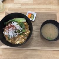 Mapu tofu main dish  at JoGeSaYu in Hiroshima