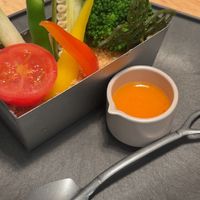 Potato salad, part of the set menu  at JoGeSaYu in Hiroshima