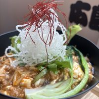 Mapo Tofu Rice Bowl  at JoGeSaYu in Hiroshima