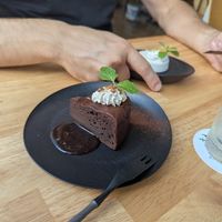 Chocolate gateaux at JoGeSaYu in Hiroshima