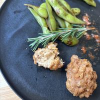 Fried entré  at JoGeSaYu in Hiroshima