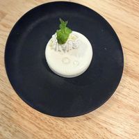 Dessert, lemon cheesecake  at JoGeSaYu in Hiroshima